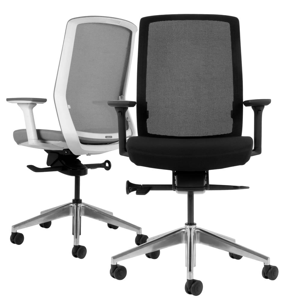 Bestuhl J1 Office Chair Black and White