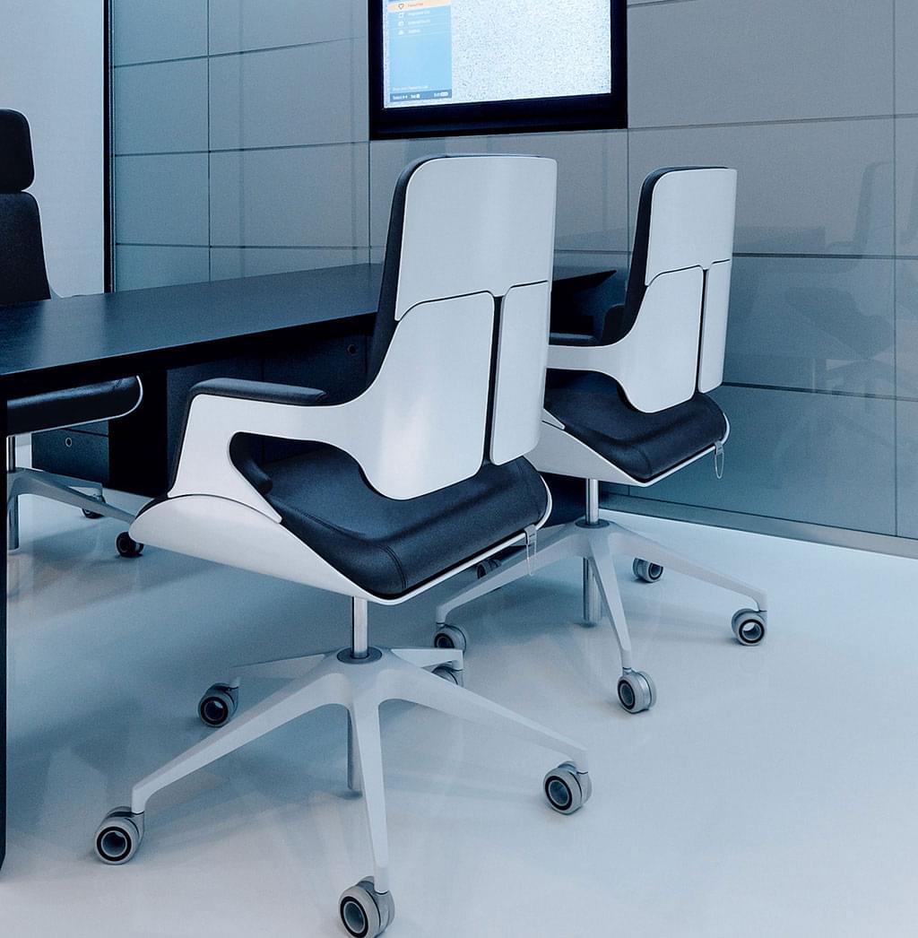 Interstuhl White Office Chair 262S