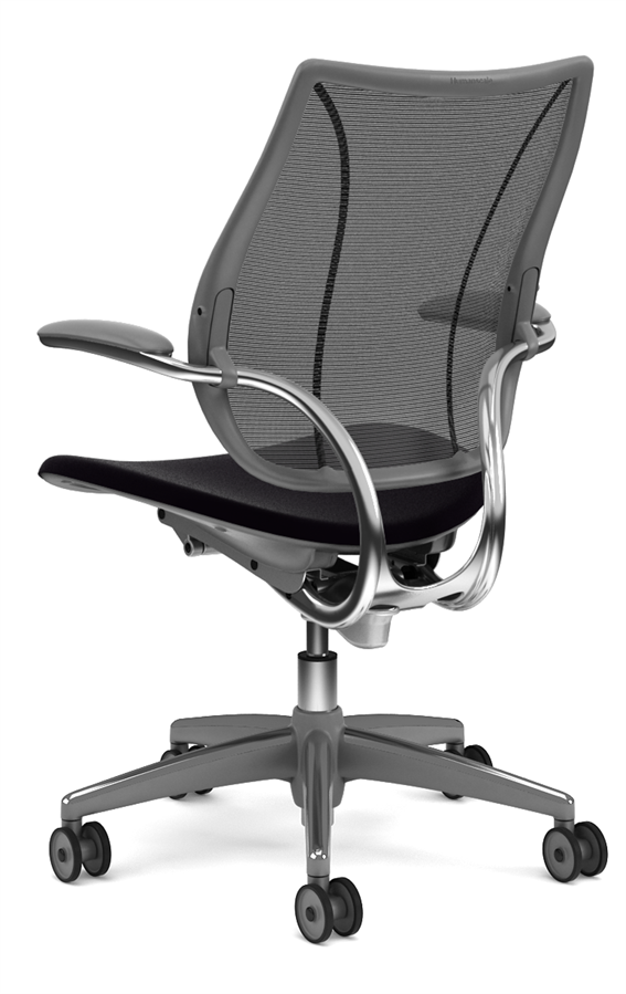 Liberty-Chair-L116-Fixed-Arm-Alu-Silver