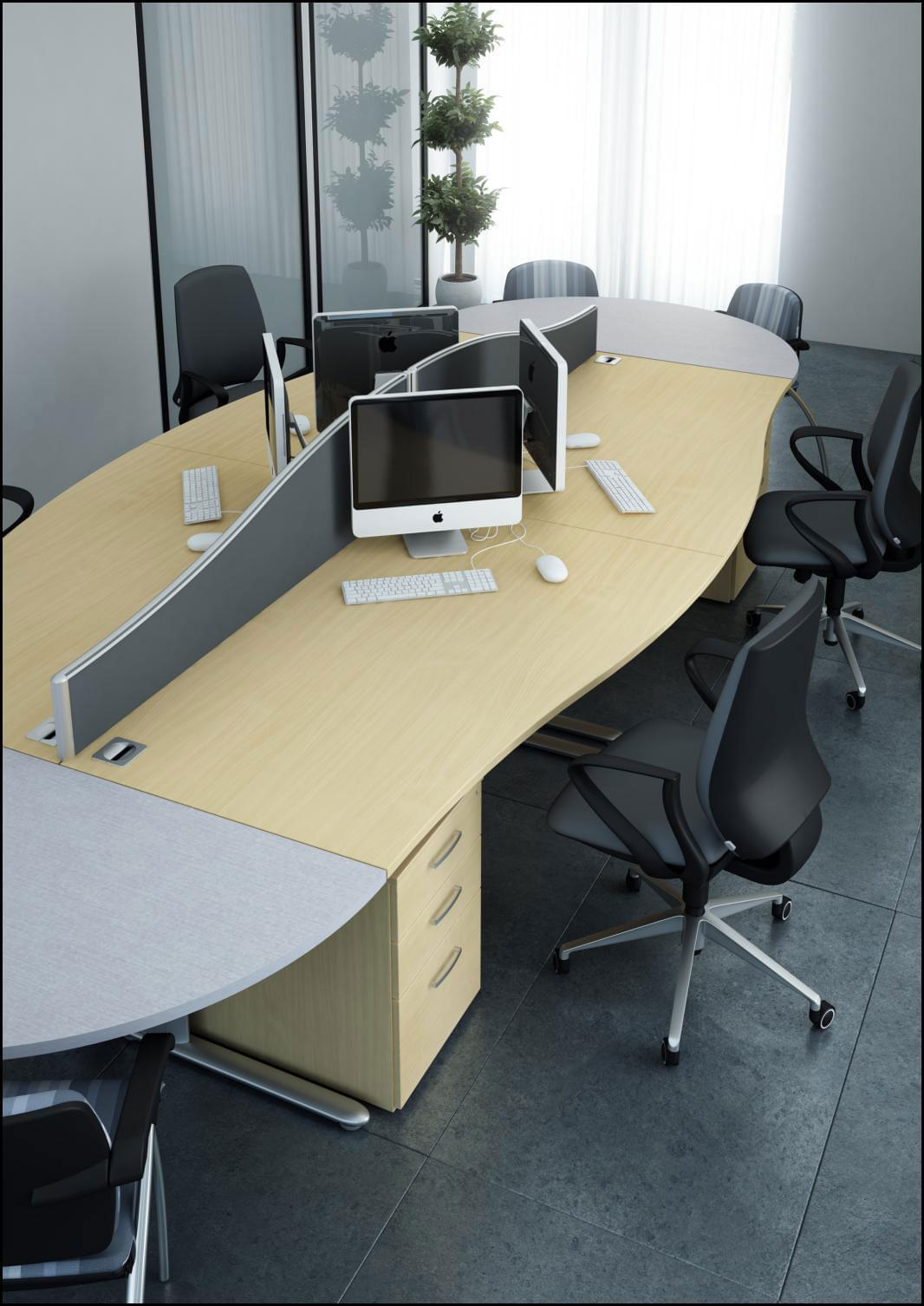 Optima Plus Wave Office Desks