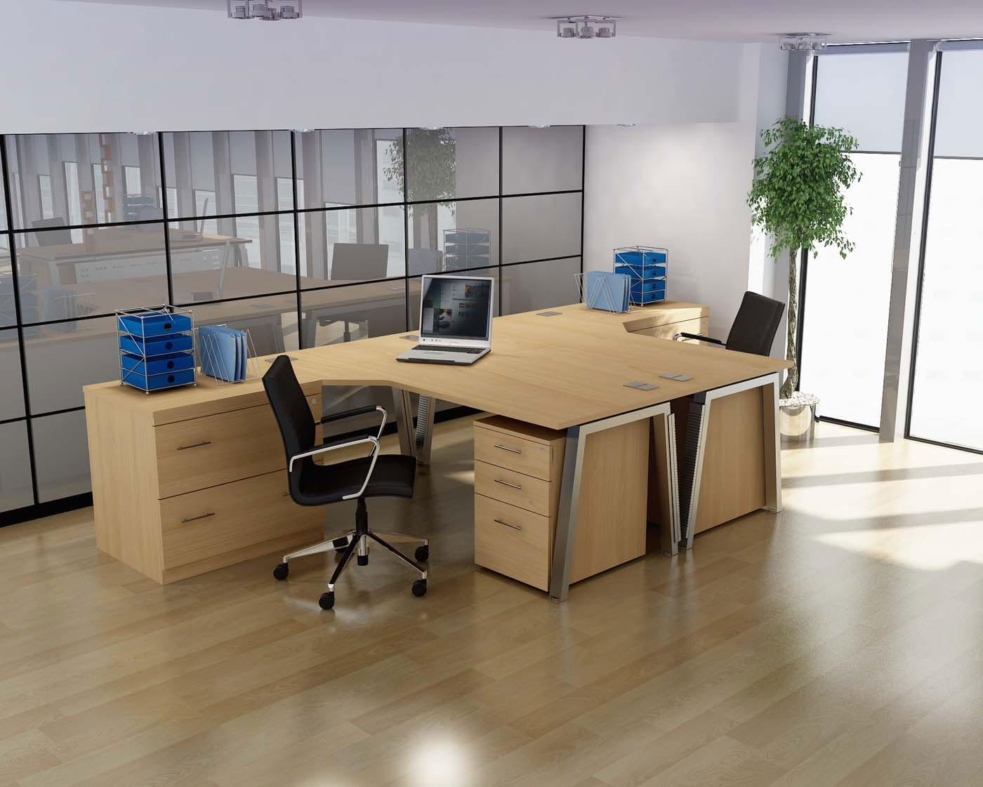 Linnea Angular Workstation by Elite Office Furniture
