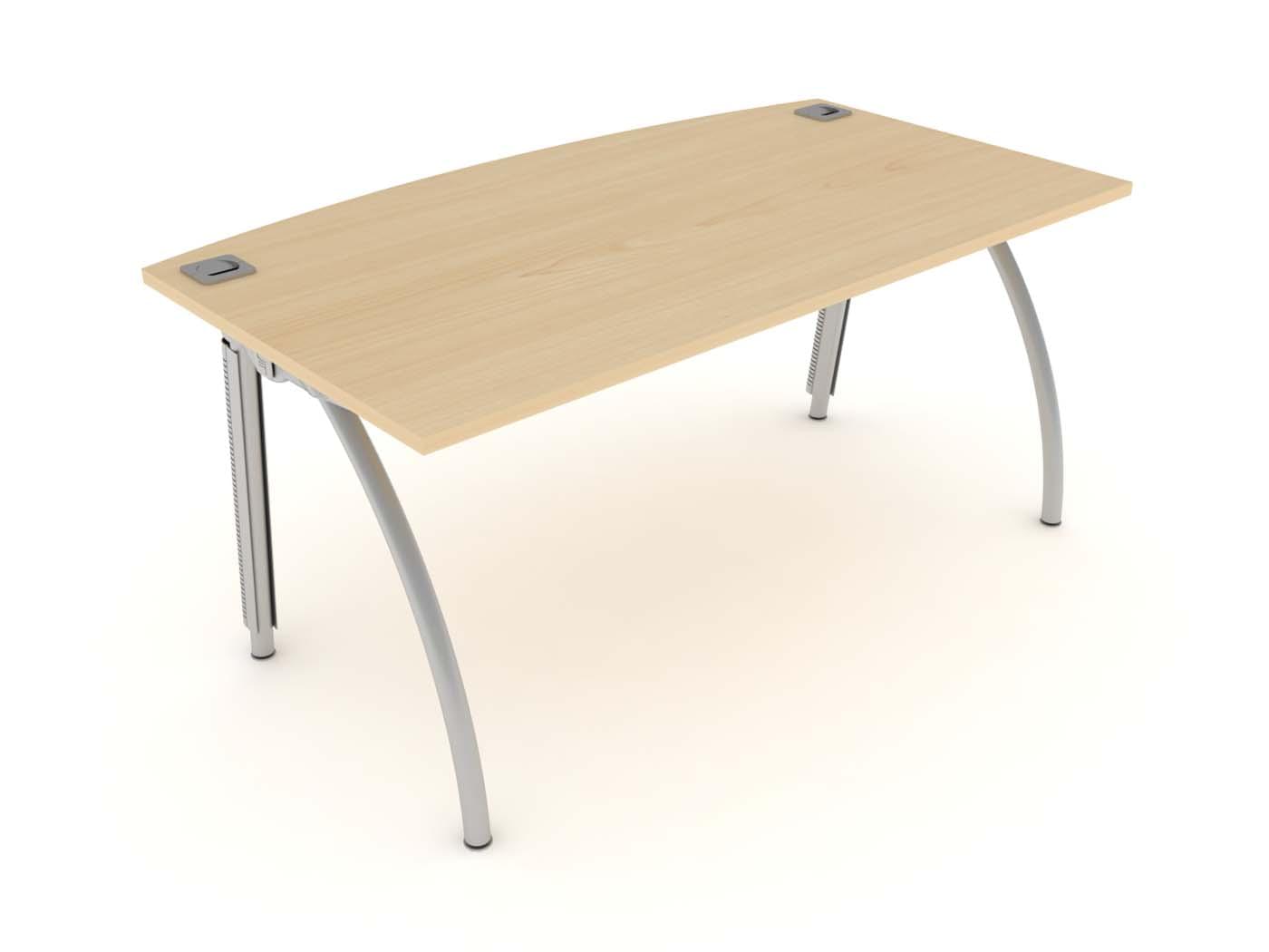 Callisto Bow Fronted Office Desk
