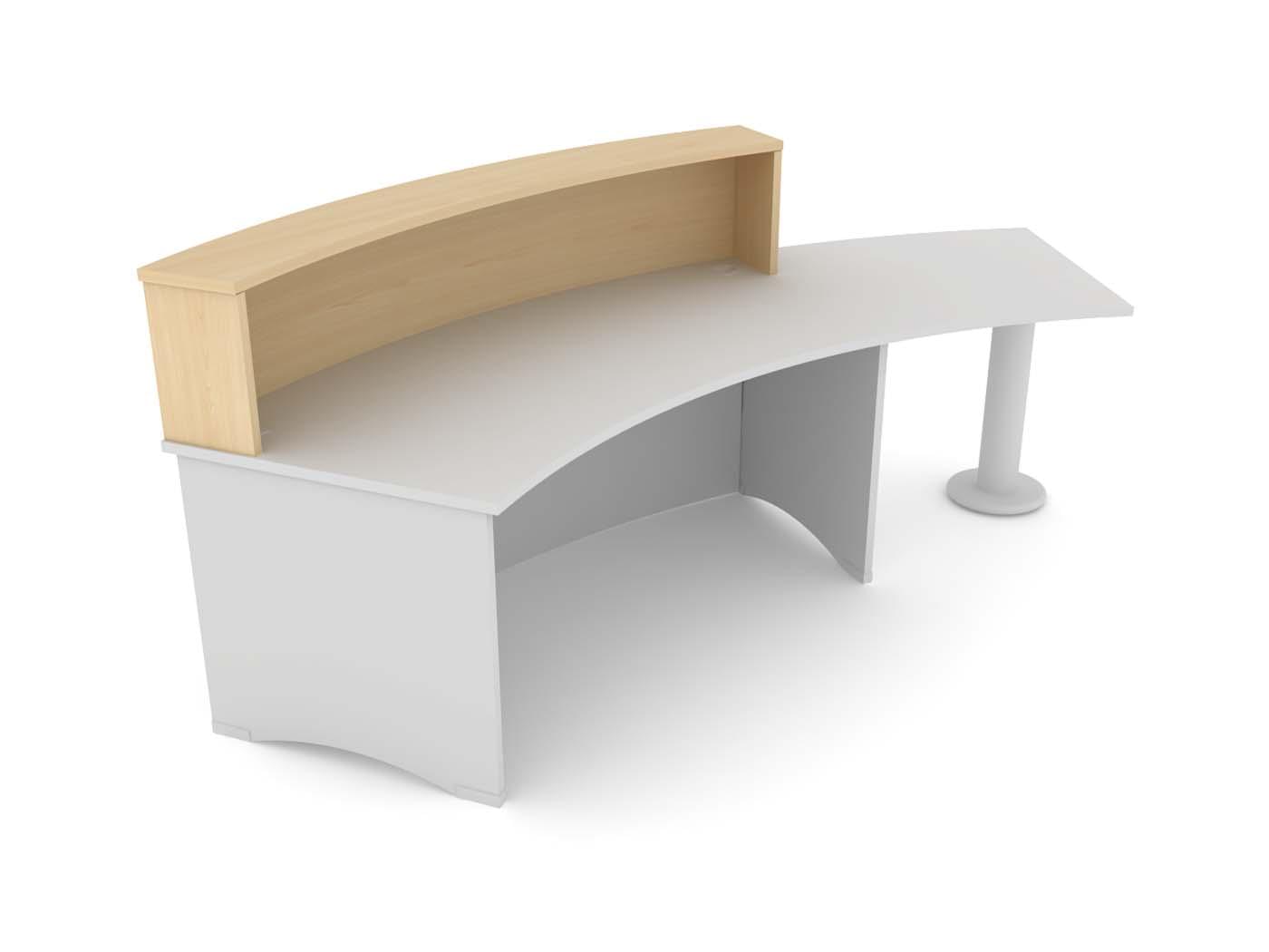 Reception Office Furniture Desk Double Counter