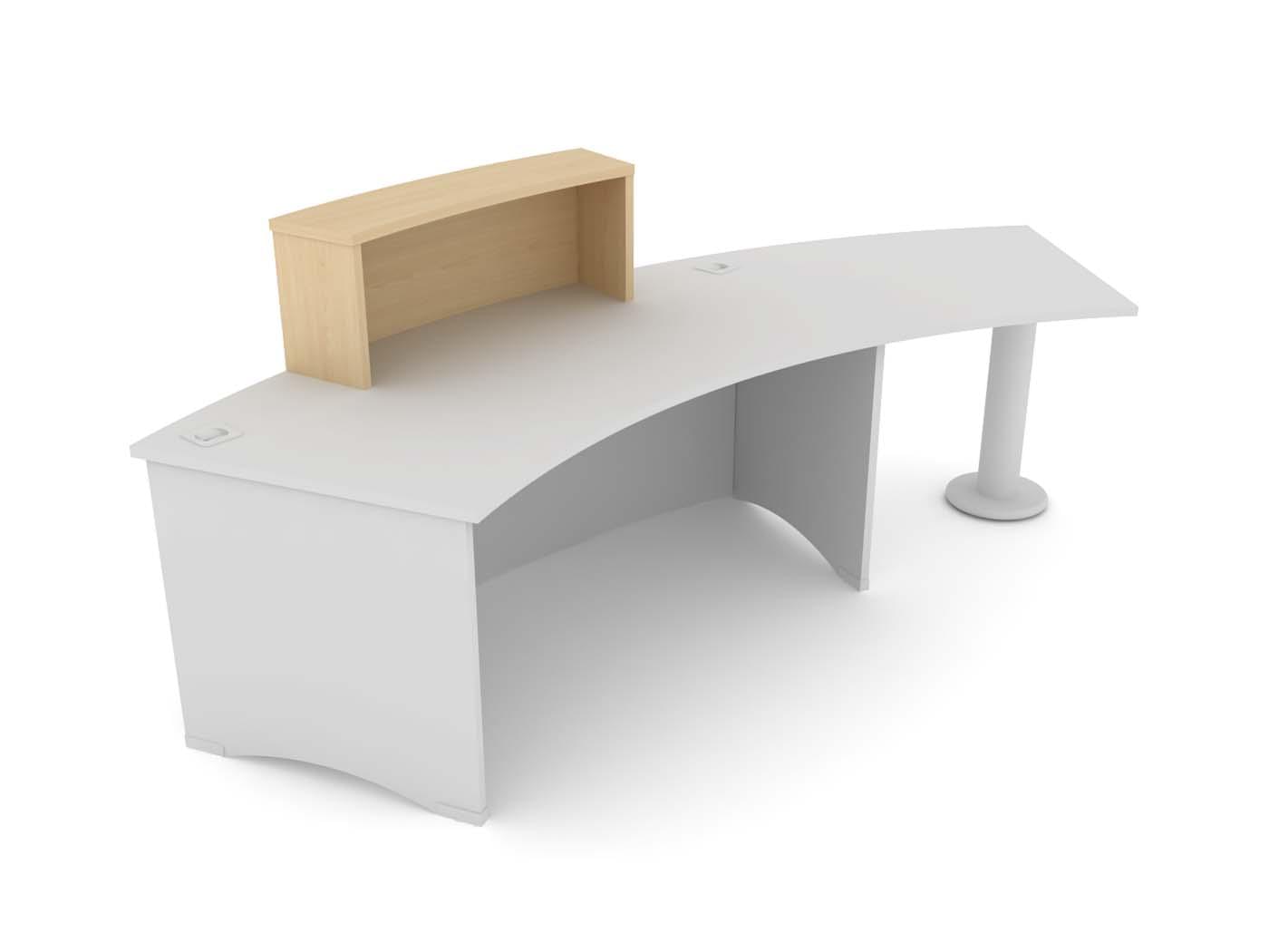 Reception Office Furniture Desk Single Counter