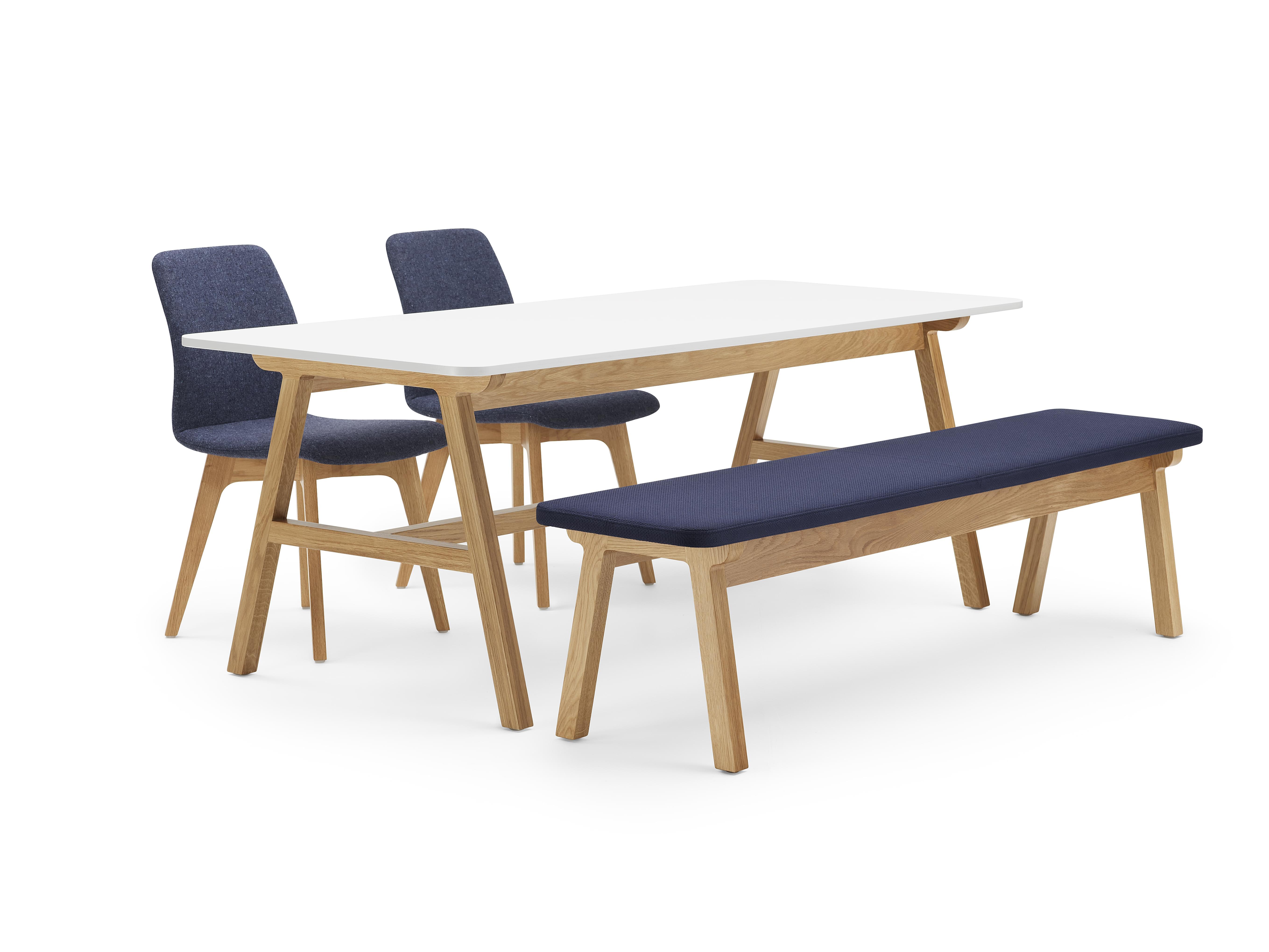 Agent Dining Table (2000x800) With Seats and Bench