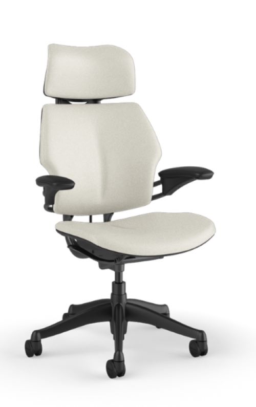 Humanscale Freedom Chair In Leather Office Furniture Scene